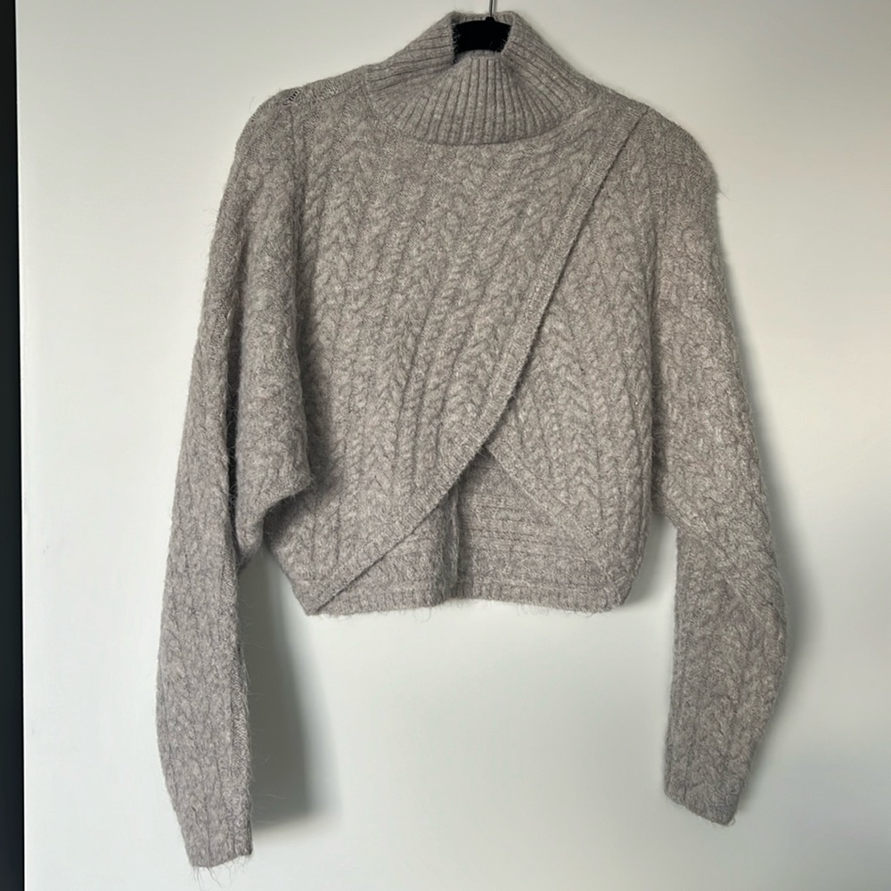 For love and lemons cropped sweater